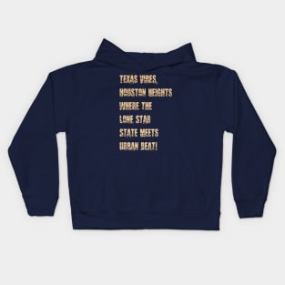 Texas Vibes Kids Hoodie